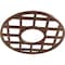 Ekena Millwork O'Neal Architectural Grade PVC Pierced Ceiling Medallion, Copper, 22"OD x 8"ID x 3/4"P CMPP22ONSCO - alternate 5